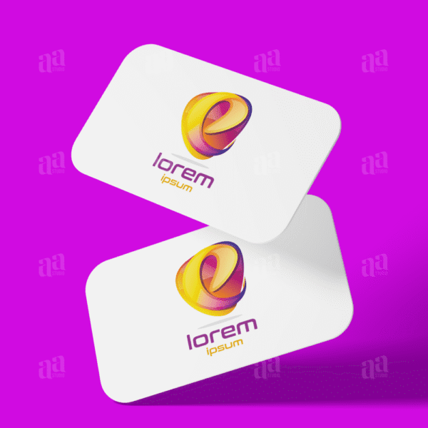 Modern 3D Modern Letter E Logo Template, multimedia logo template.