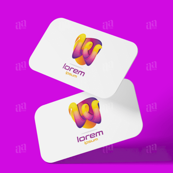 3D Modern Letter W Logo Template Preview