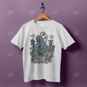 Devil Cartoon Illustration (T-shirt Design)