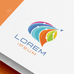 Digital Brain Logo Template