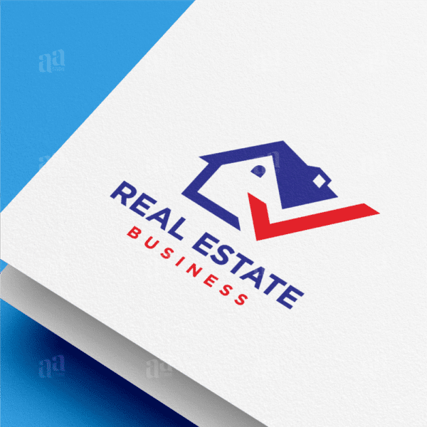 Modern Home Deal Real Estate Logo Template, real estate logo template.