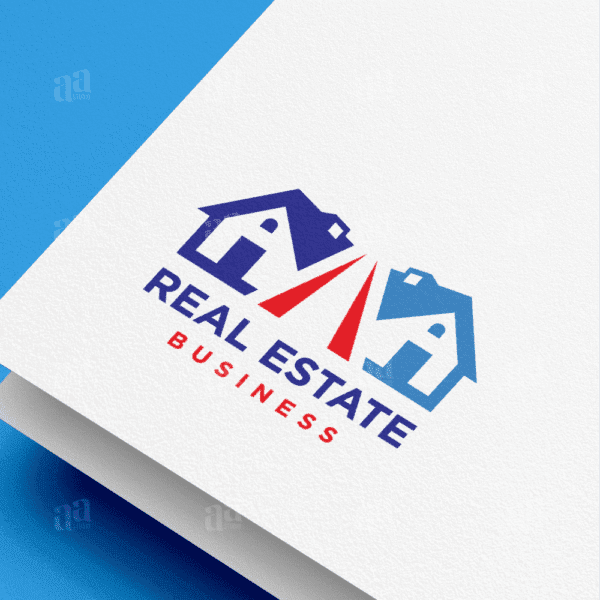 Modern Housing Real Estate Logo Template, real estate logo template.