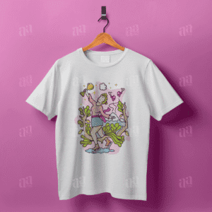 Ice Skating Illustration (T-shirt Design)