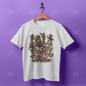 King Cartoon Illustration (T-shirt Design)