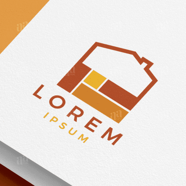 Modern Luxury Home Building Logo Template, building logo template.