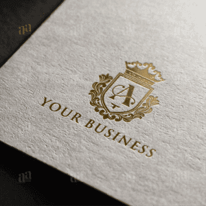 Luxury Letter A Shield Decorative Logo Template