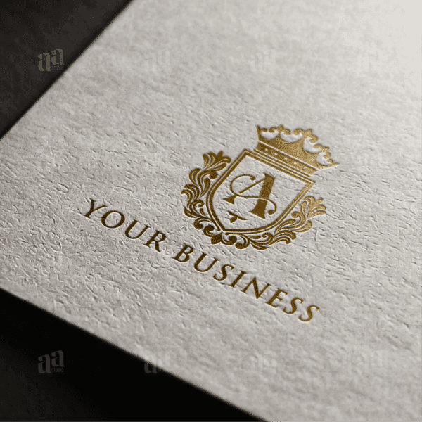 Elegant and Luxury Letter A Shield Decorative Logo Template, fashion logo template.
