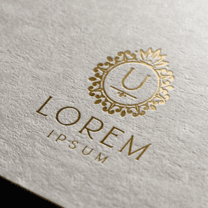 Luxury Letter U Logo Template