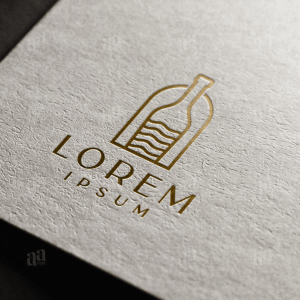 Elegant and Luxury Liquor Logo Template, beverage logo template.