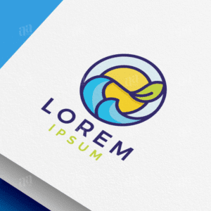 Natural Water Logo Template
