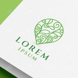 Nature Map Logo Template