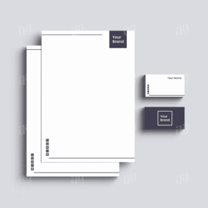 Simple Minimalist Stationery Template