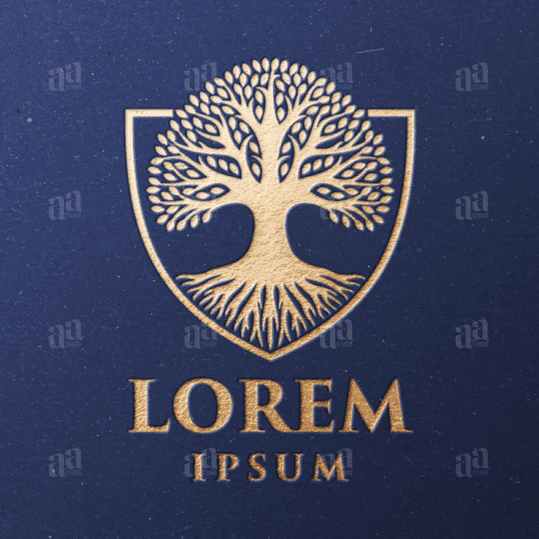 Luxury and Elegant Oak Tree Logo Template, consultant logo template.