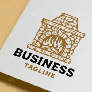 Fireplace Logo Template Vol 1