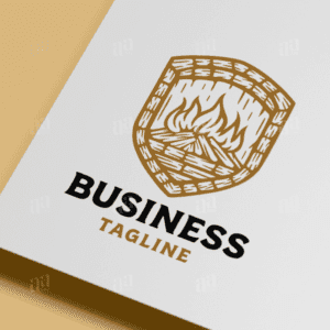 Fireplace Logo Template Vol 3