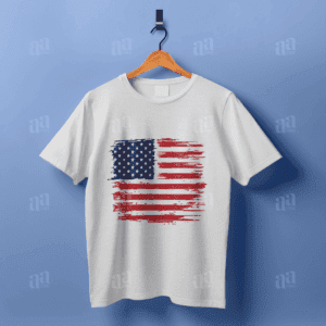 Hand Drawn America Flag Illustration