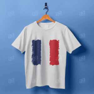 Hand Drawn France Flag Illustration