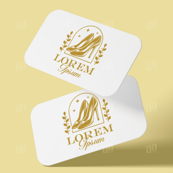 Elegant and Luxury High Heels Logo Template, fashion logo template.