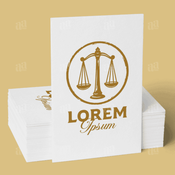 Elegant and Luxury Law Logo Template