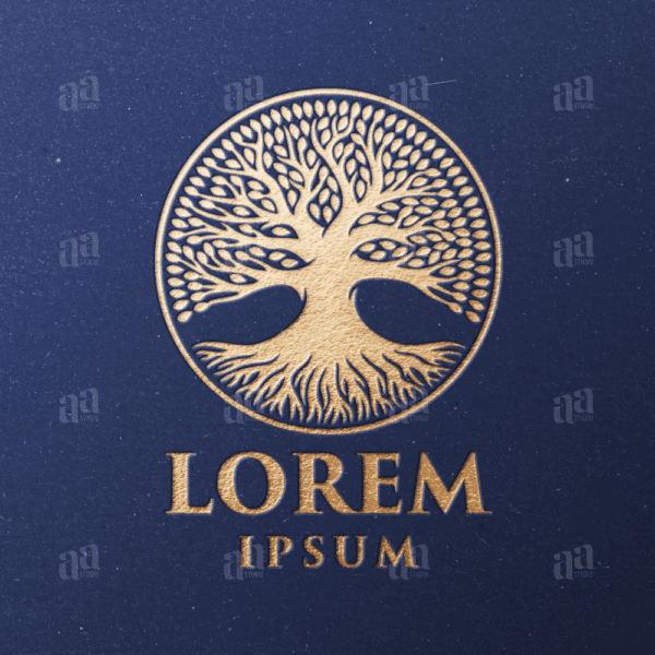 Elegant and Luxury Oak Tree Logo Template, finance logo template.