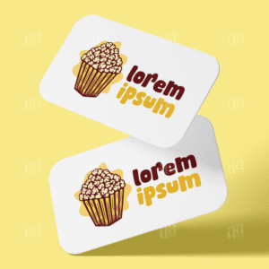 Popcorn Logo Template