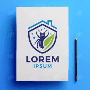 Simple Pest Control Logo Template