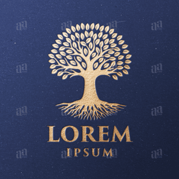 Elegant and Simple Tree Logo Template, nature logo template.