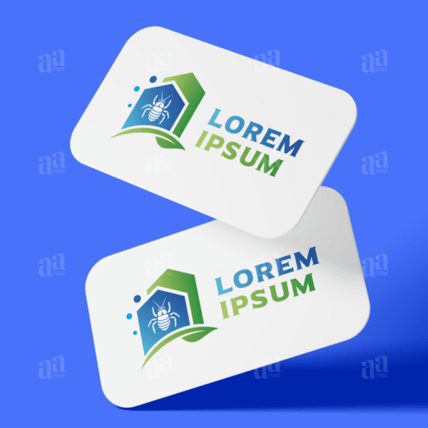 Modern and Sophisticated Pest Control Logo Template, home service logo template.