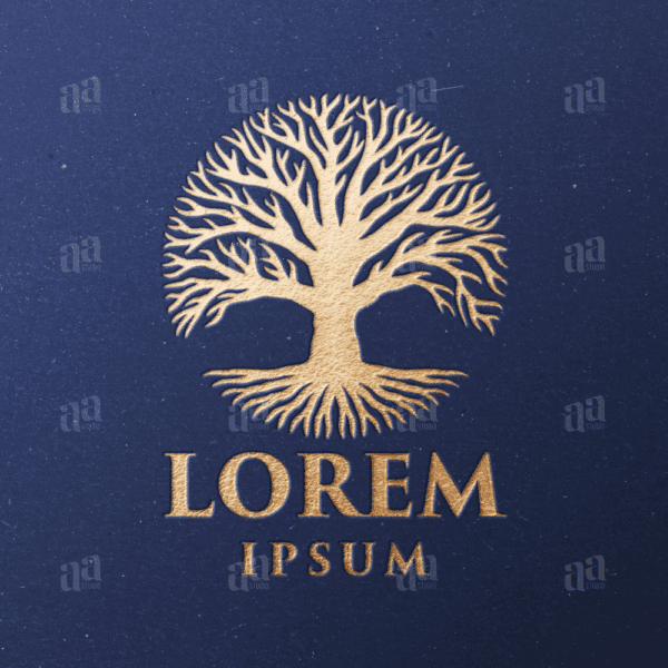 Elegant and Luxury Tree Logo Template, advisor logo template.