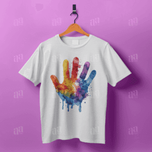 Watercolor Hand Palm Illustration