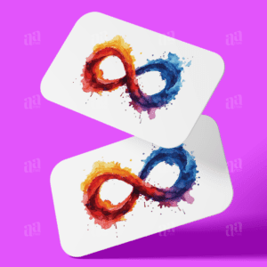 Watercolor Infinity Illustration