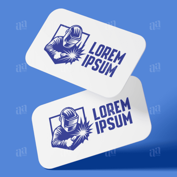 Modern Welding Logo Template, construction logo template.