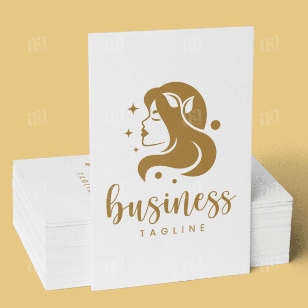 Elegant and Luxury Woman Hair Salon Logo Template, beauty care logo template.
