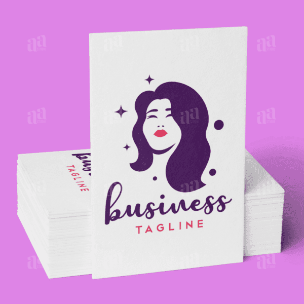 Elegant and Luxury Woman Hair Salon Logo Template, beauty care logo template.