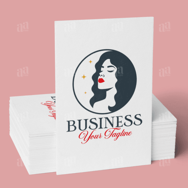 Modern and Luxury Woman Hair Salon Logo Template, beauty care logo template.