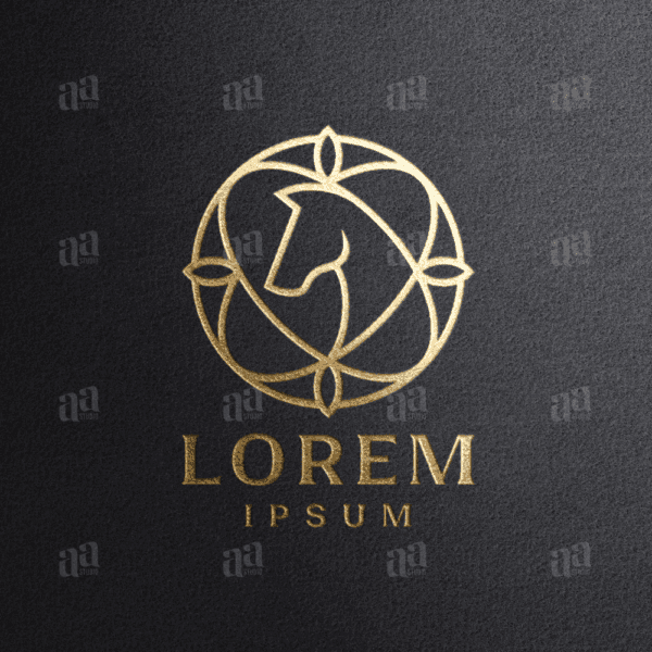 Luxury and Elegant Horse Logo Template, animal logo template.