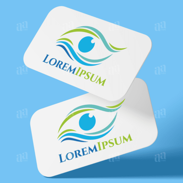 Modern Eye Care Logo Template, healthcare logo template.