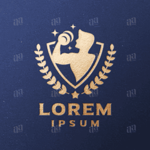 Fitness Man Logo Template