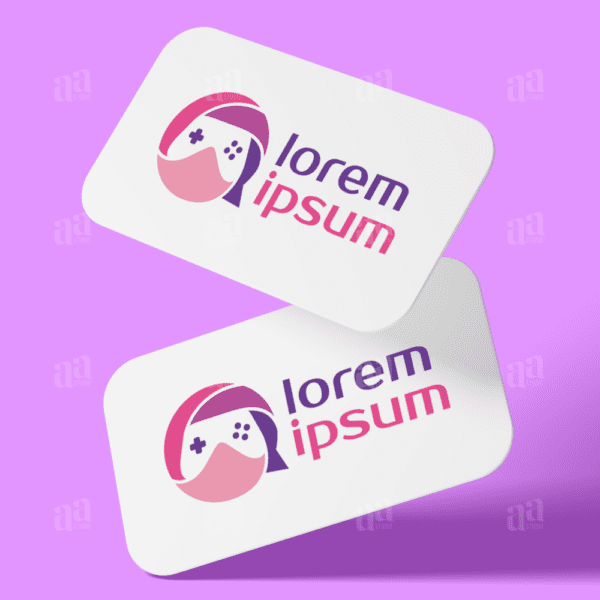 Premium and modern Game Chat Logo, multimedia logo.