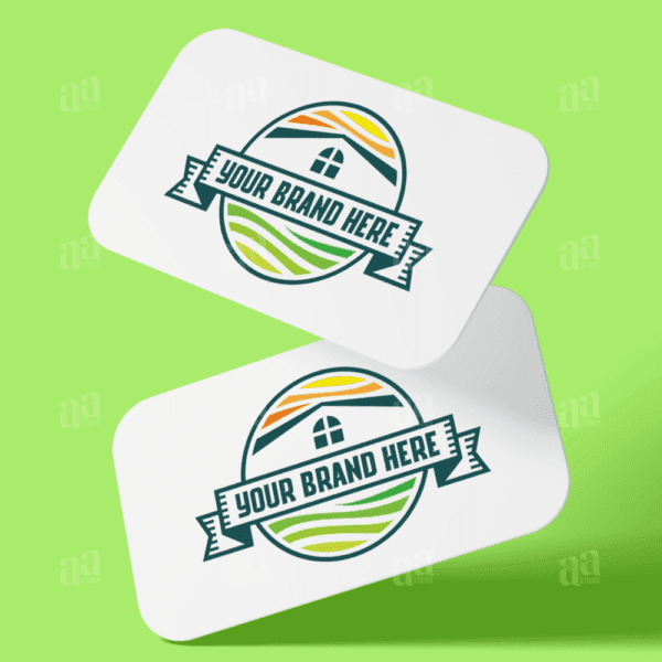 Modern Home Landscaping Logo Template, real estate logo template.