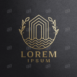 Luxury Beach Real Estate Logo