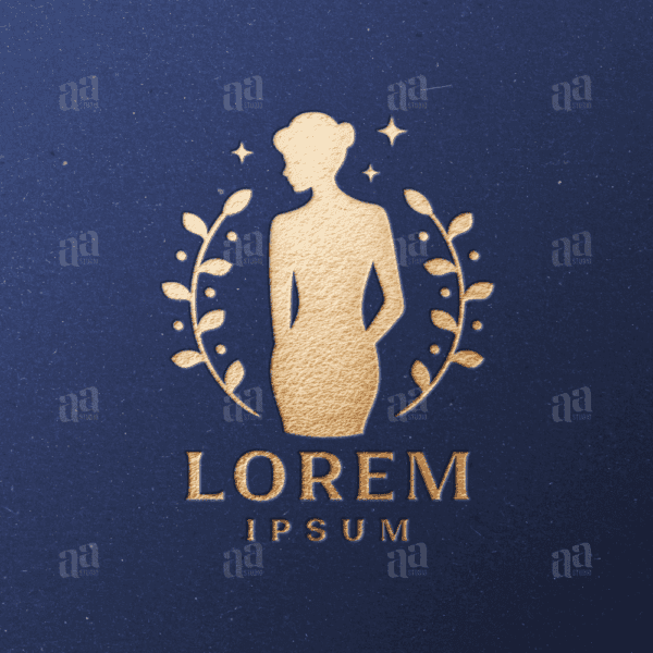 Elegant and Luxury Body Care Logo Template, beauty care logo template.