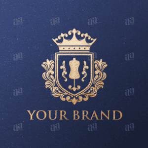 Luxury Boutique Shield Decorative Logo Template