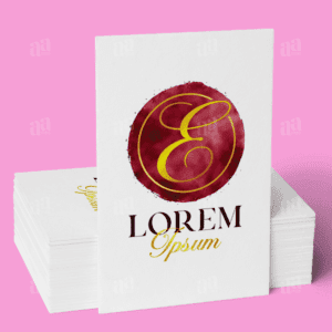 Luxury Circle Letter E Watercolor Logo Template