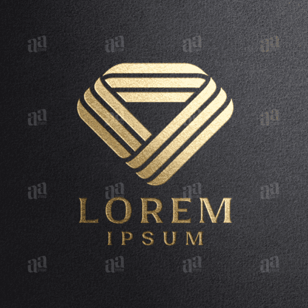 Premium and Luxury Diamond Logo, fashion logo.