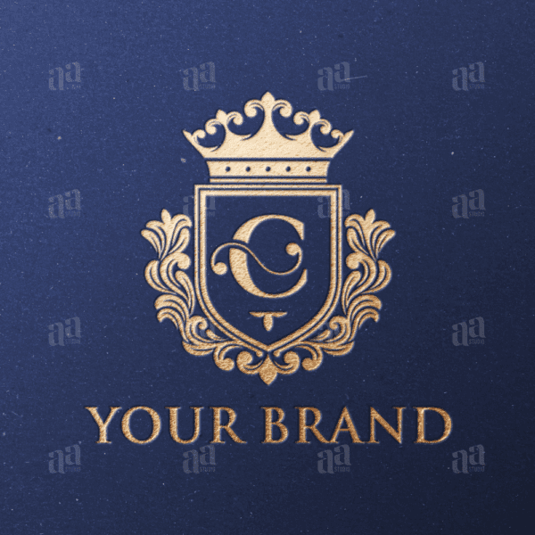 Elegant and Luxury Letter C Shield Decorative Logo Template, fashion logo template.