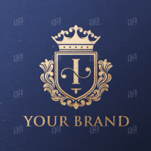 Luxury Letter I Shield Decorative Logo Template