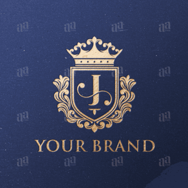 Elegant and Luxury Letter J Shield Decorative Logo Template, fashion logo template.
