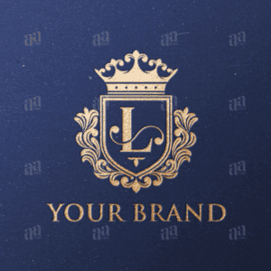Luxury Letter L Shield Decorative Logo Template