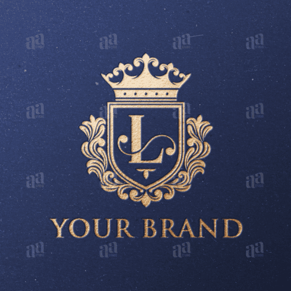 Elegant and Luxury Letter L Shield Decorative Logo Template, fashion logo template.